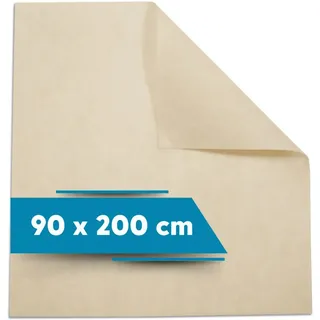 flex it Matratzenschoner Anti Rutsch 90 x 200 cm beige