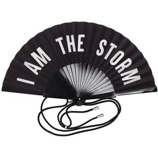 Giftcompany Fififan Fächer I am the Storm schwarz