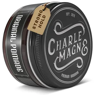 Charlemagne Original Pomade Herren - 100 ml, Starken Halt - Haarwachs