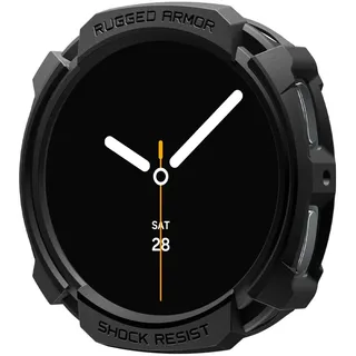 SPIGEN Rugged Armor Matte black - Galaxy Watch 8 (44mm)