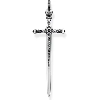 THOMAS SABO Anhänger Schwert 925 Sterlingsilber, Geschwärzt