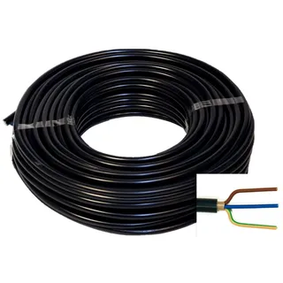 Kabel & Leitungen Emskabel Erdkabel NYY-J 3 x 2,5 mm2 25 m Schwarz