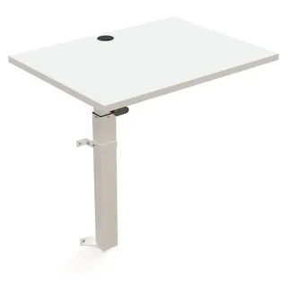Stier Steh-Tisch 501-9 elektrisch höhenverstellbar 80 x 60cm Weiß