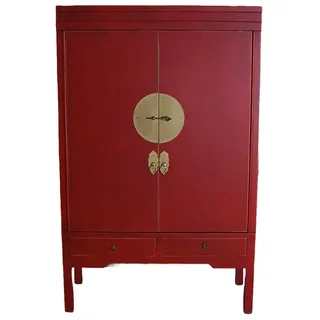 XL CHINESISCHER HOCHZEITSSCHRANK ROT Schrank China DIELENSCHRANK WÄSCHESCHRANK mya055 Palazzo Exklusiv