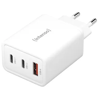 Intenso Power Adapter W65ACC GaN 2x USB-C 1x USB-A 65W schwarz
