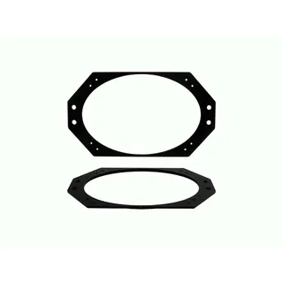 ACV Lautsprecherringe für Jeep Wrangler (TJ, 1996-2007) - 4 x 6 Zoll - Armaturenbrett