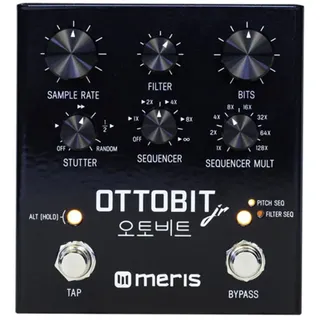 Meris Musikinstrumentenpedal, (Effekte, Modulationseffekte), Ottobit Jr. - Modulations Effektgerät für Gitarren