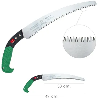 Samurai gebogene Handsäge Samurai mit Kunststoffgriff, 330 mm
