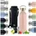 Thermosflasche 500ml doppelwandige Trinkflasche Edelstahl 500ml Isolierflasche 500ml frei Edelstahl Trinkflasche 500ml Teeflasche Trinkflasche Sportflasche Mellow Rose