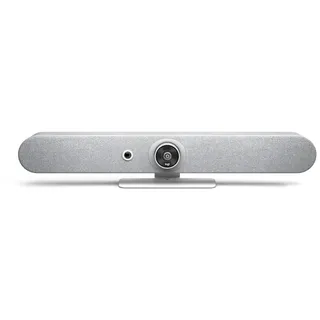 Logitech Rally Bar Mini Weiß - All-In-One Videobar für kleine Räume