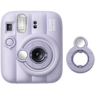 HIYQIN Instax Mini 13 Selfie-Spiegel, Nahaufnahme Linse, kompatibel mit der Fuji Instax Mini 13 Sofortbildkamera, Selbstporträtspiegel, Selfie-Linse – 1 Stück – Lila