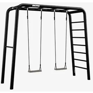 Berg Toys BERG PlayBase Medium TL Black inkl. 2 Schaukelsitzen