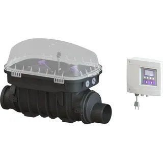 Kessel Rückstauautomat Staufix FKA DN 100 Schwarz/Transparent