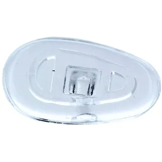 2 Paar (4 Stück) Nasenpads/Brillenpads - Silikon Schraubsystem, vers. Größen (Tropfen 13mm)