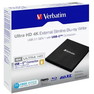 Verbatim Blu-ray Recorder USB 3.1 43888