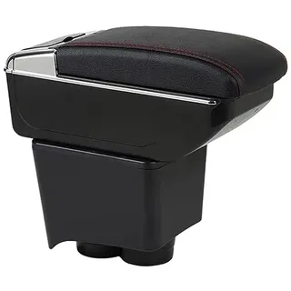 OYHCM Armlehnen für Volkswagen POLO VW Polo 9N 3 Mittelarmlehne Armauflage 2002-2009 Zweilagige Armlehne Staufach