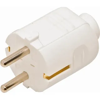 REV Ritter Schutzkontakt-Stecker Weiß