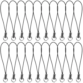 OQKAHIV 50 pcs Handy Lanyard Strap - Einfaches Design mit Karabiner für Schlüssel, Handyanhänger, Praktischer Charm Cord & Pendents für Smartphone