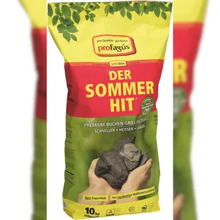 profagus® Premium Buchen Grill-Holzkohle 10 kg