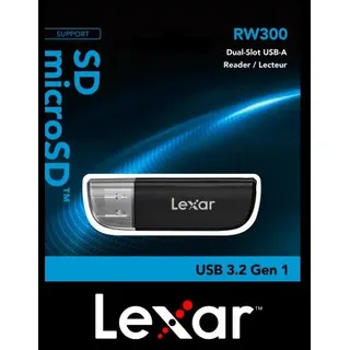 Lexar Reader LRW300 Dual Slot SD/microSD USB 3.2