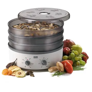 Stöckli Dörrgerät Timer 3 Edelstahlgitter BPA frei Trockner Dörrer Dörrautomat