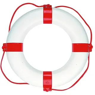 Talamex Rettungsring  (Weiß/Rot, Außendurchmesser: 65 cm, Innendurchmesser: 40 cm)