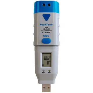 Peaktech 5186 - Datenlogger, Gleichspannung, 0 - 30 V DC