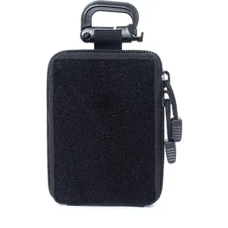 Sobeta Tactical Molle EDC Pouch Range Bag Medizinischer Organizer-Beutel Military Small Wallet Herren-Taillentasche für Sport Wandern Camping Outdoor-Aktivitäten (Black)