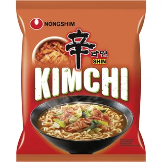 Nongshim - Instant Nudelsuppe, Kimchi - 20 X 120 GR)