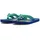 Flop Kinder Zehentrenner 47 sparkling green/cobalt glaze/lime sheen 38