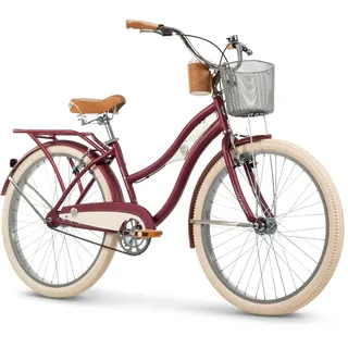 HUFFY Deluxe Cruiser 26 Zoll Kinderfahrrad - Rot"