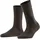 Softmerino Socken Dunkelbraun 37-38