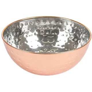 Garcia de Pou Hammerschale 'Artinox', Ø 13 x 6 cm, Kupfer, Edelstahl