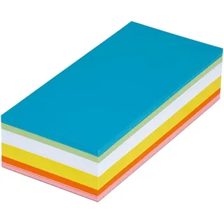 Maul Moderationskarten farbsortiert 20,5 x 9,5 cm, 250 St.