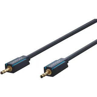 Clicktronic MP3-Audiokabel 3,5mm Klinken-Stecker > 3,5mm Klinken-Stecker 1,0m (70476)