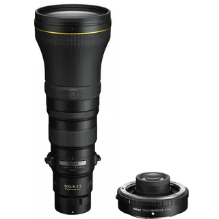 Nikon Z 800mm f6,3 VR S + Telekonverter 1,4x | nach 800 EUR Nikon Winter-Sofortrabatt-Aktion