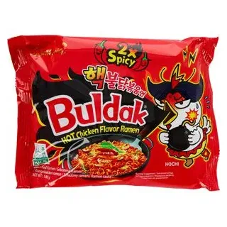 Samyang Buldak 2x Spicy Bag Snacks 5x 140g