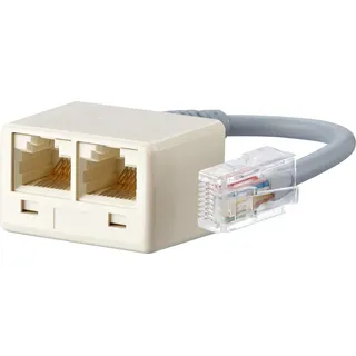 METZ CONNECT ISDN-Adapter WE 8-2xWE T8 0.1m
