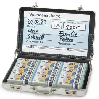 Darlena 30. Geburtstag Mini Geldkoffer als Geldgeschenk - Lustig Gutscheine oder Geld verschenken - Lustige Geschenke zum 30 Geburtstag (Frau & Mann), Geburtstagsgeschenk zum 30er