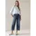 STREET ONE High Waist Wide Leg Jeans im Loose Fit Dark Blue wash 33 33W 26L