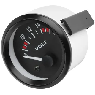 aqxreight - Voltmeter, Auto 12V Universal 52mm / 2in 8-16V Spannungsmesser Manometer Voltmeter