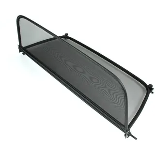 Tief-Tech Windschott für Volkswagen Golf 6 2011-2016 - Klappbar - mit Schnellverschluss – Schwarz | Windabweiser | Windblocker | Wind Deflector