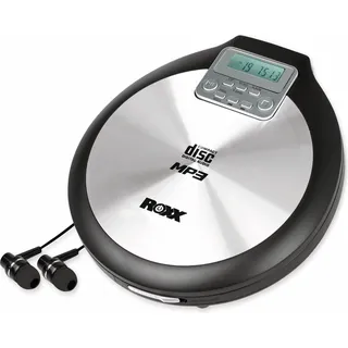 Roxx PCD 600 Tragbarer CD-Player CD, CD-R, CD-RW, MP3 Schwarz