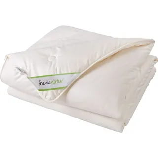 franknatur Ganzjahresdecke 135x200 Bettdecke Lyocell Bio Baumwolle