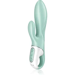 Satisfyer AIR PUMP BUNNY 5+ Vibrator mit Klitoris-Stimulator Mint 20.2 cm