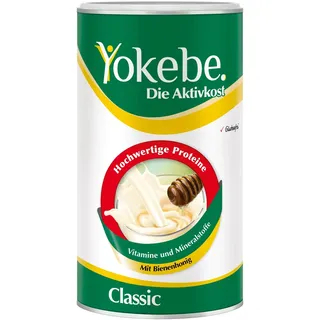 YOKEBE Classic – Diätshake zum Abnehmen – glutenfrei und vegetarisch – Mahlzeitersatz zur Gewichtsabnahme mit hochwertigen Proteinen – 500 g