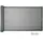 Balkonverkleidung 90 x 600 cm Grau Aluminium