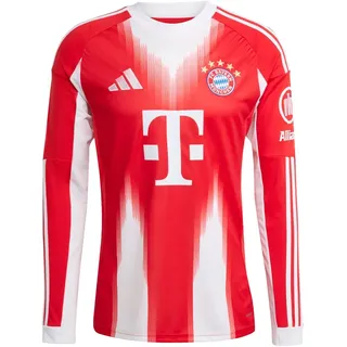 adidas FC Bayern München 25/26 Heim, Langarm-t-shirt - red