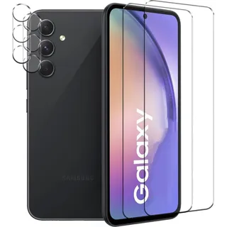 Panzerglas für Samsung Galaxy A56 5G Schutzfolie 2x Kamera Schutzglas Folie 2x Panzerfolie