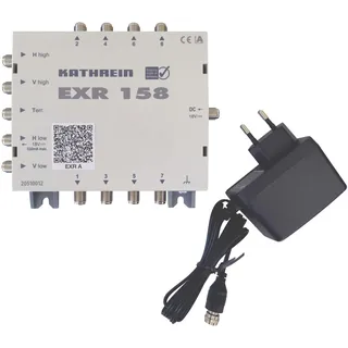 Kathrein EXR 158 Satelliten-ZF-Verteilsystem Multischalter (1 Satellit, 8 Teilnehmeranschlüsse, Klasse A)